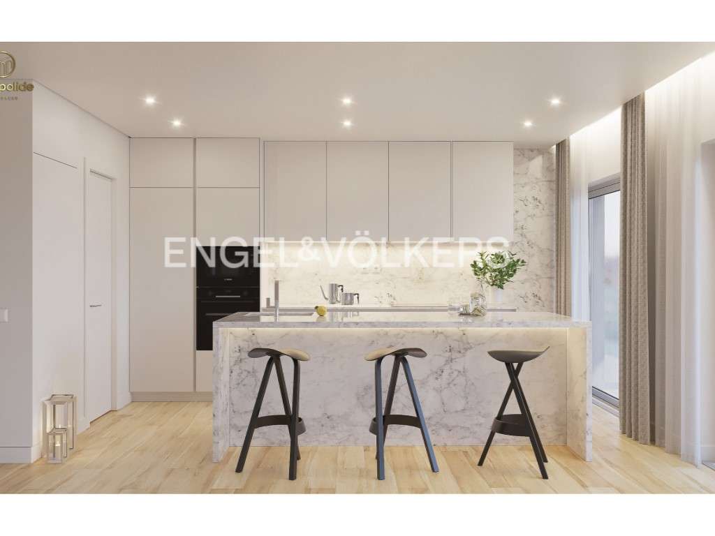 Moderno T1 com terraço e garagem em Campolide - Grande imagem: 3/18