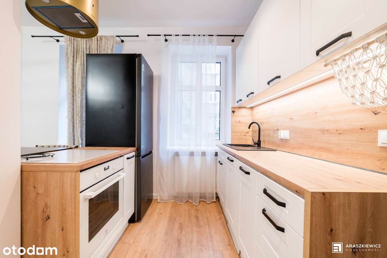 STYLOWE mieszkanie 37 m² po remoncie w sercu Łazarza, OSOBNA GARDEROBA-2