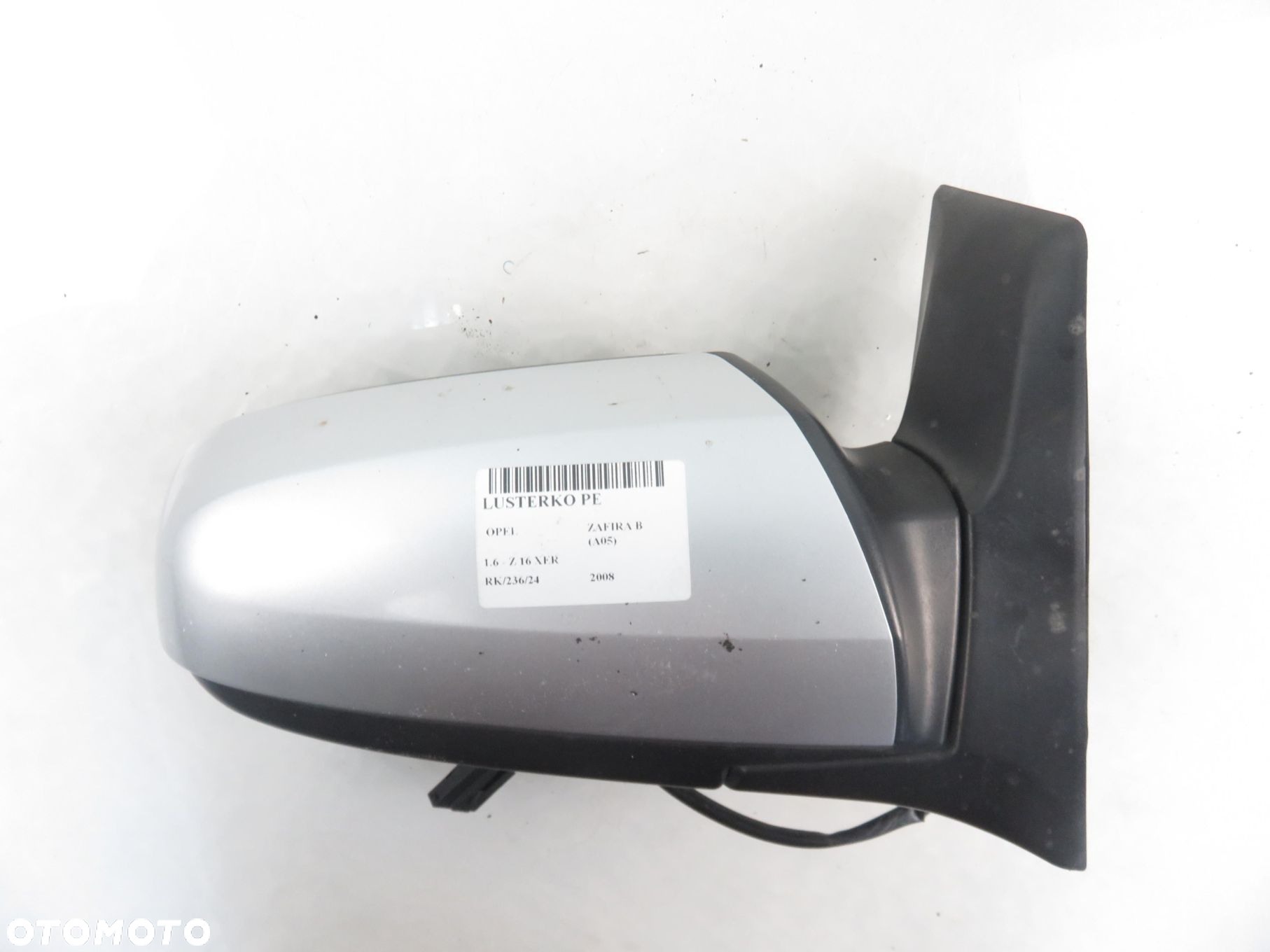 LUSTERKO PRAWE OPEL ZAFIRA B 13252958 Z157 5 PIN - 8