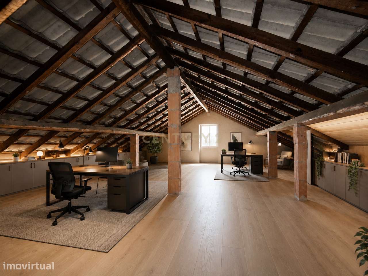 Moradia T2 Renovada, com 119 m² de Logradouro-12