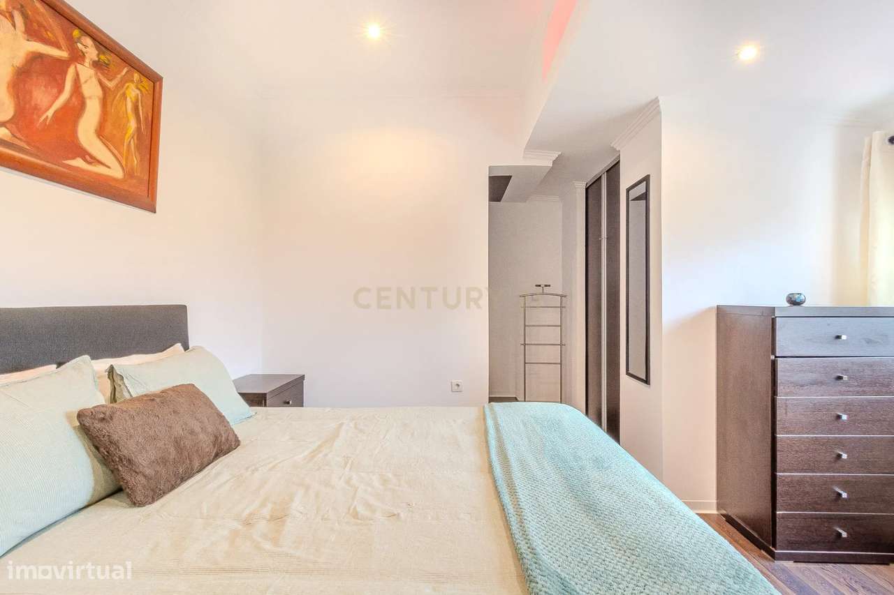 Apartamento de dois quartos em condomínio com piscina e jardim – Pátio-7