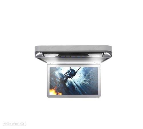PANTALLA DE TECHO HD 1080P XTRONS 13,3" CON LUZ DVD HDMI SD USB Y ALTAVOCES - 1