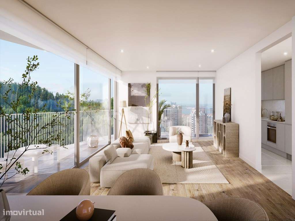 Penthouse T5 com área exterior no parque de Monsanto - Grande imagem: 3/36