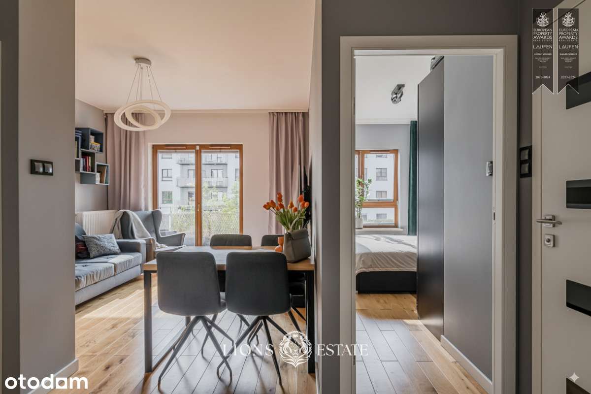 Błonia Wilanowskie| 2 pokoje | duży balkon - Pełny obrazek: 5/18