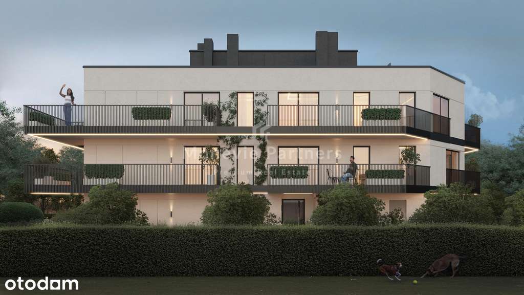 Apartament z dużym ogrodem Kameralny bud Białołęka-4