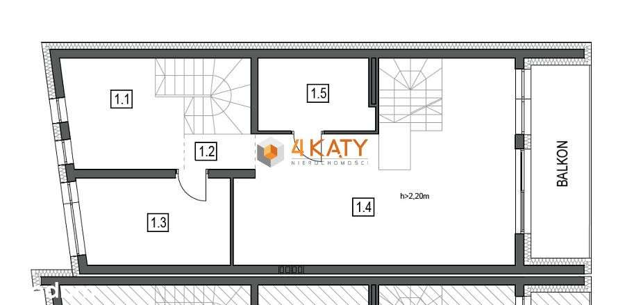 ____ Apartament - 2 poziomy - antresola___ - Pełny obrazek: 4/19
