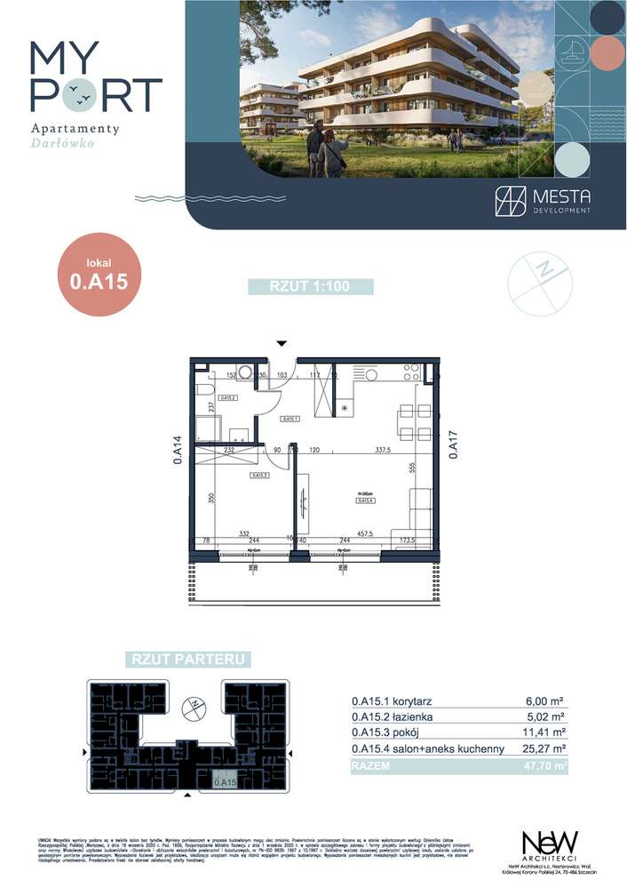 MyPort Apartamenty Darłówko - 0.A15