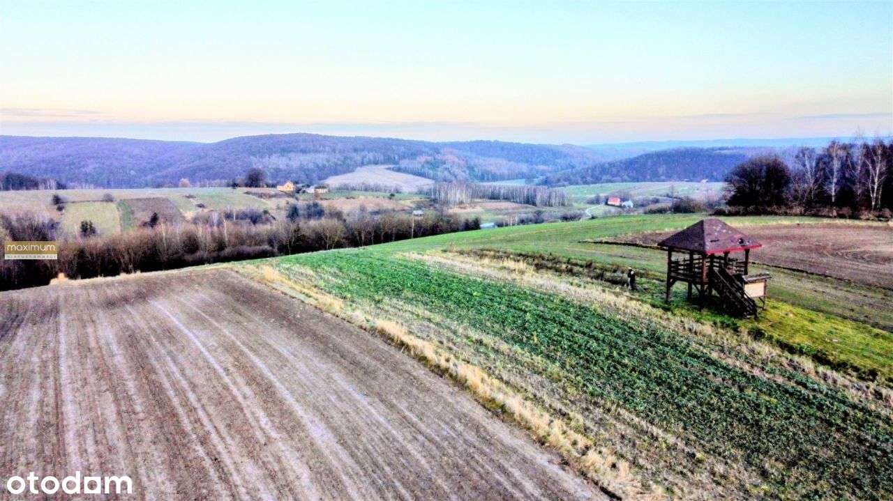 Działka budowlana na wzgórzu |16 i 77 ar|Roztocze-3