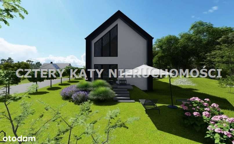 Nowoczesny ekonomiczny dom z antresolą-3