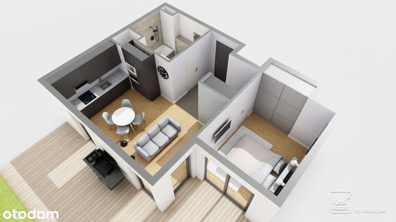 Apartament Premium 2pokoje+taras 101 m² Nowe - View 6