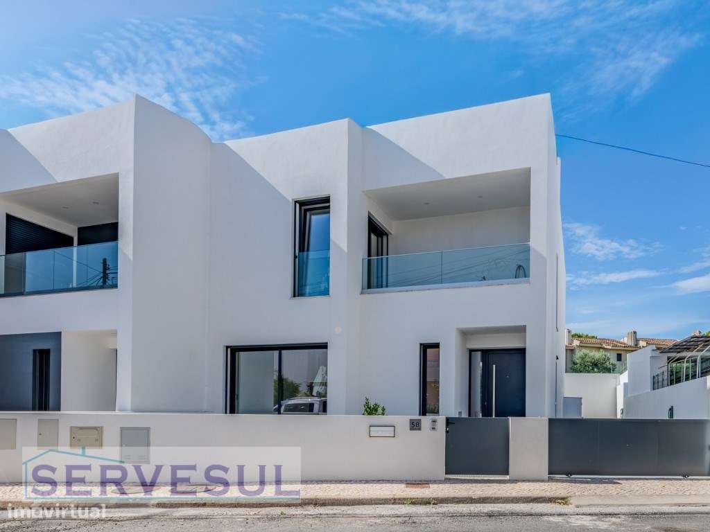 Moradia Moderna Geminada composta por 4 quartos e piscina privada, ...-53