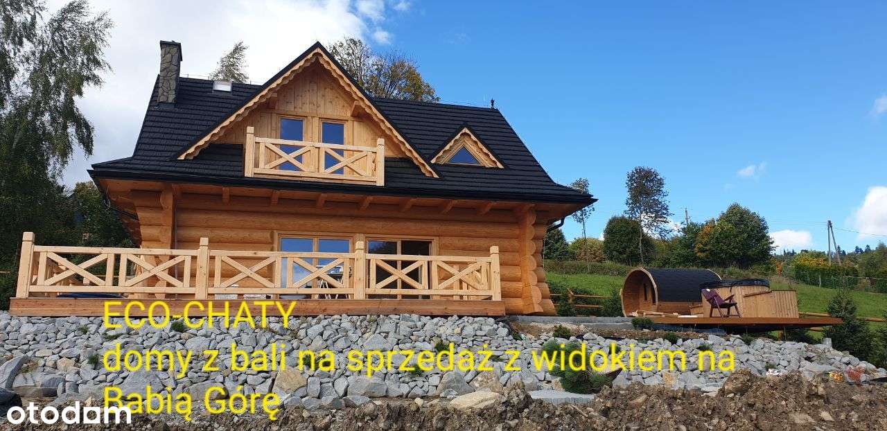 Dom z drewna działka widokowa Zawoja Babia Góra-2