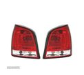 FAROLINS TRASEIROS LED POLO 9N3 05-09 VERMELHO BRANCO - 1