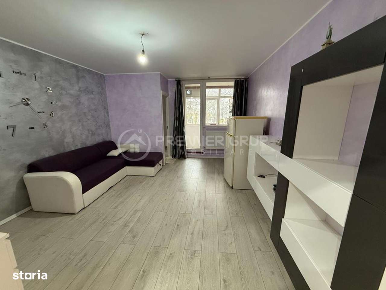 Etaj 2! Garsonieră renovată 32mp, Tătărași - Biserica Flora-1