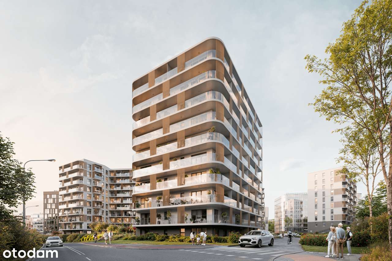 Mieszkanie w budynku o podwyższonym standardzie 87,48 m² taras 35 m²-18