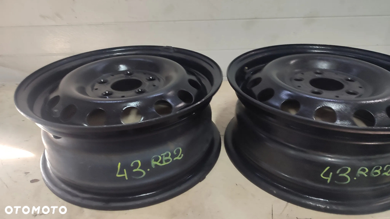 43RB2.FELGA STALOWA 6JX15H2 5x112 ET60 MERCEDES VITO W638 OC66,6 - 7