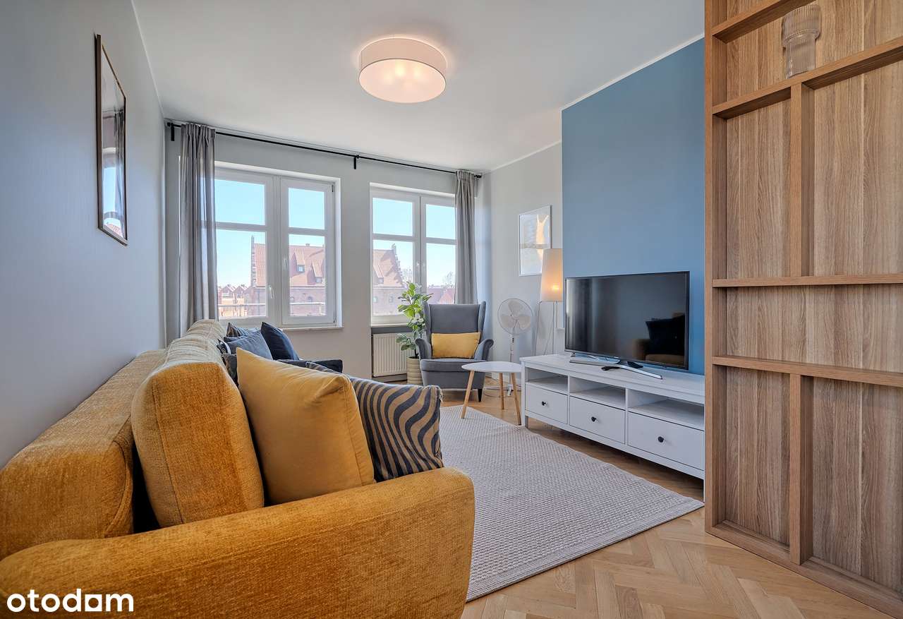 Stare Miasto | 3 pokoje | Widok na Motławę | Balkon