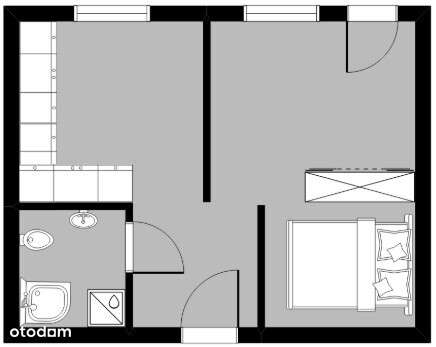 Kompaktowa kawalerka/Czyżyny-11