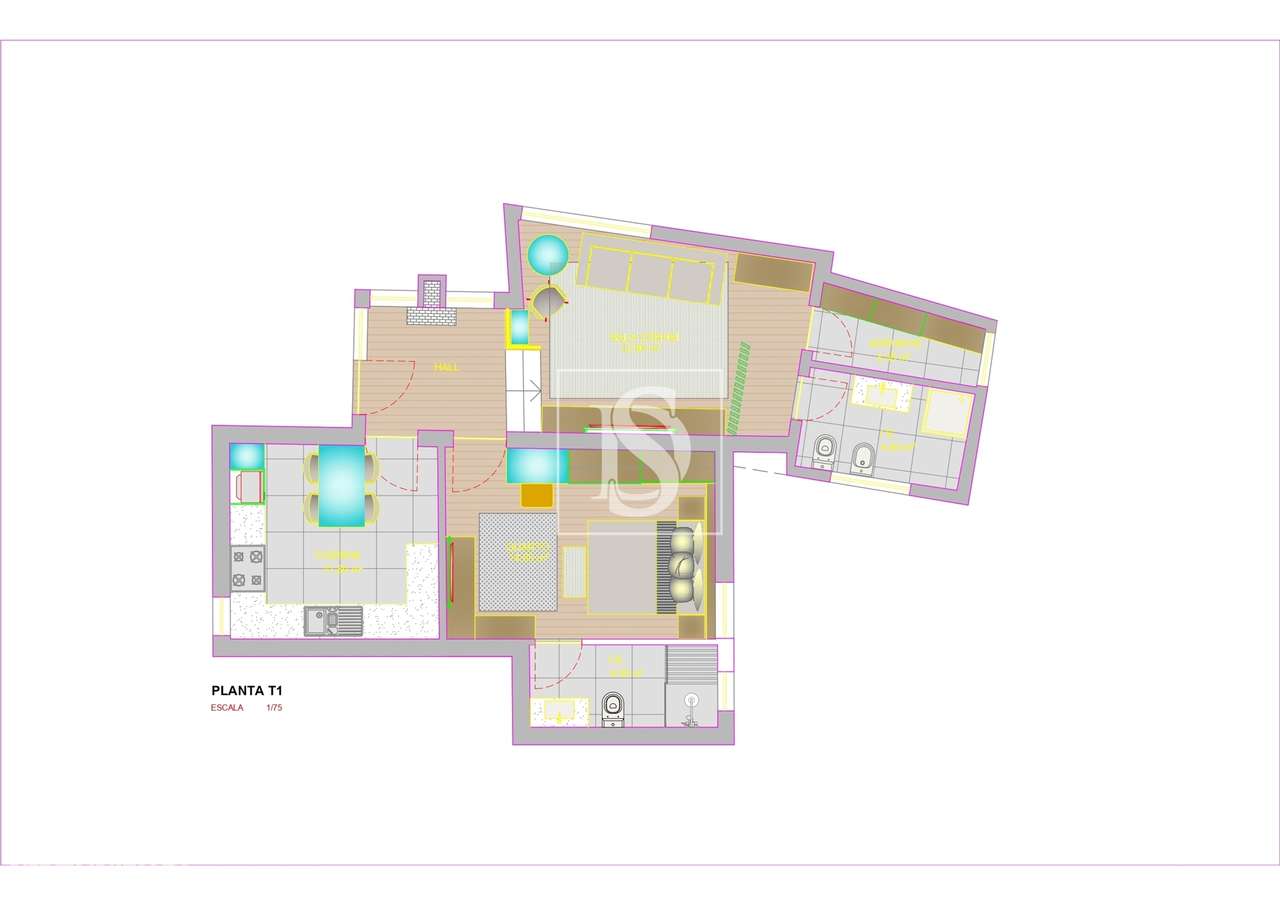 Apartamento T1 Venda em Lordelo,Paredes-19