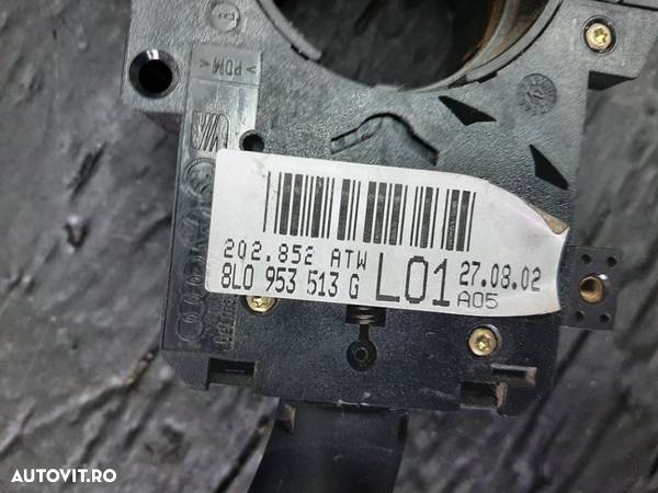 bloc manete semnalizare si stergator audi a6 c5 8l0953513g 4b0953503h - 3