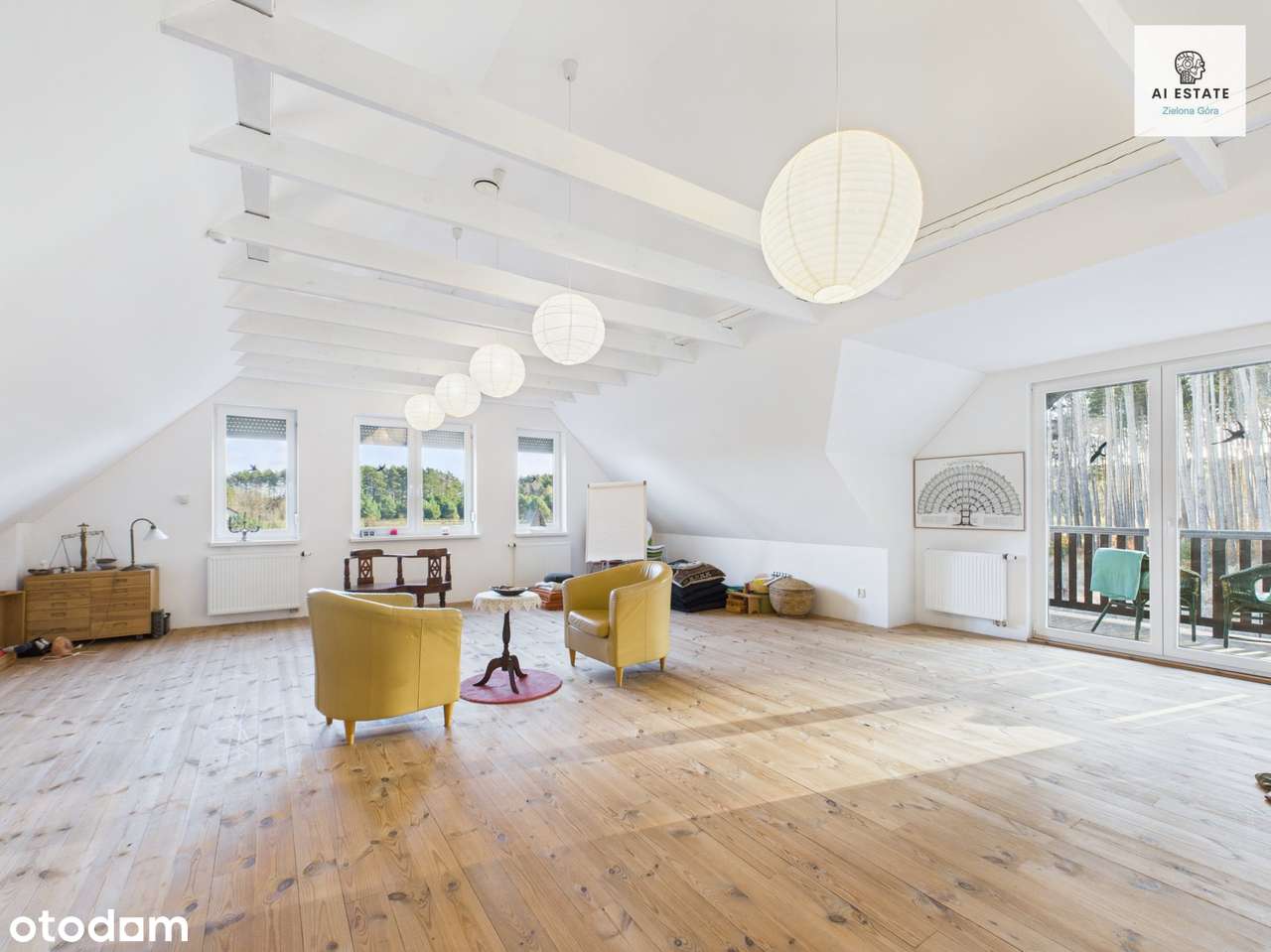 Dom przy lesie – 3552 m² działki, blisko jeziora (1,5 km) - Pełny obrazek: 2/20