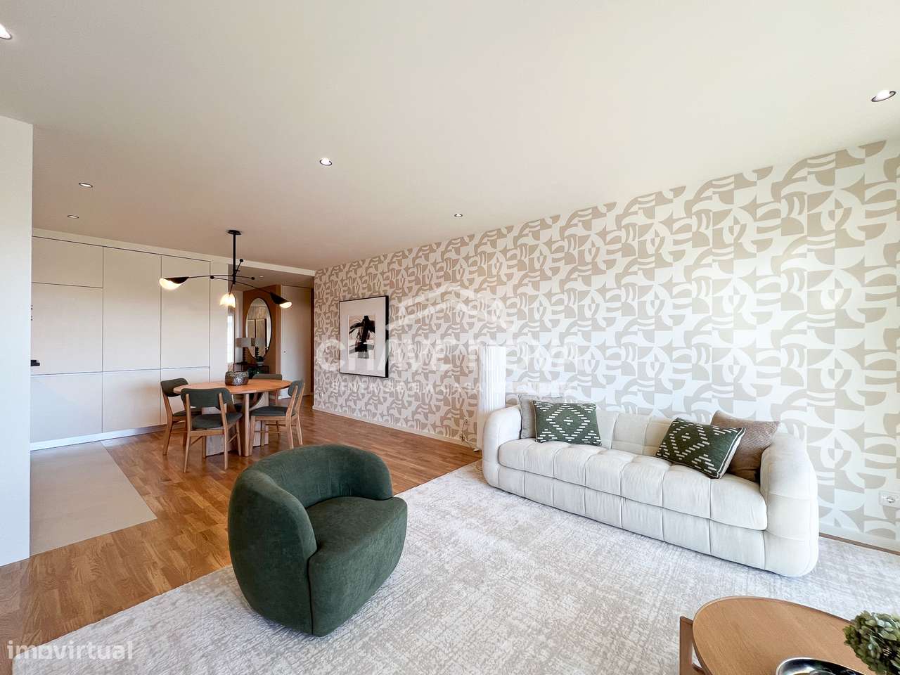 Apartamento T1 em construção, varanda e garagem -Empreendimento Flores - Grande imagem: 3/11