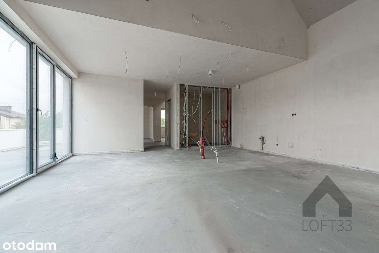 Nowoczesny, dwupoziomowy apartament z dużym tarasem na Pszczelniku-5