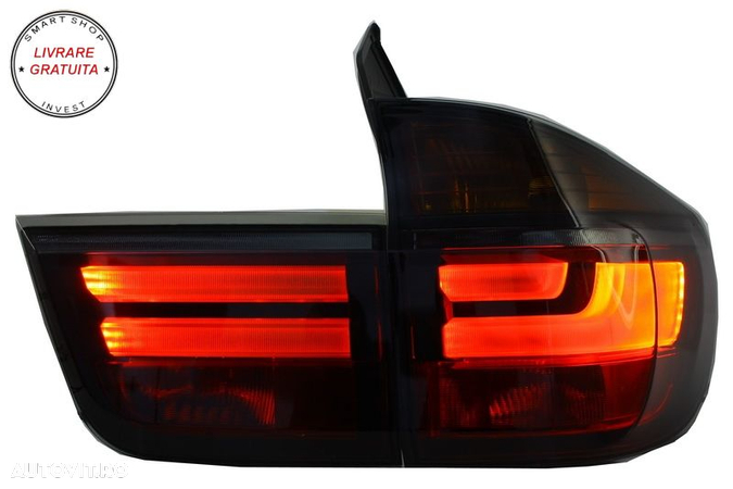Stopuri LED BMW X5 E70 (2007-2010) Fumuriu- livrare gratuita - 9