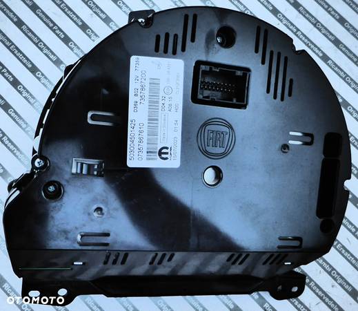 FIAT 500 ABARTH LICZNIK ZEGAR NOWY ORYGINALNY 7357867200 - 4