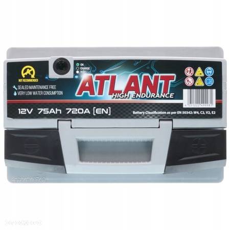 Akumulator ATLANT 12V 75Ah 720A EN P - 4