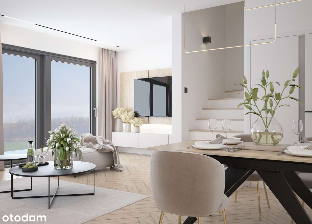 Nowoczesny bliźniak/ Malina/ 4 pokoje/ pompa ciepła i rekuperacja-5