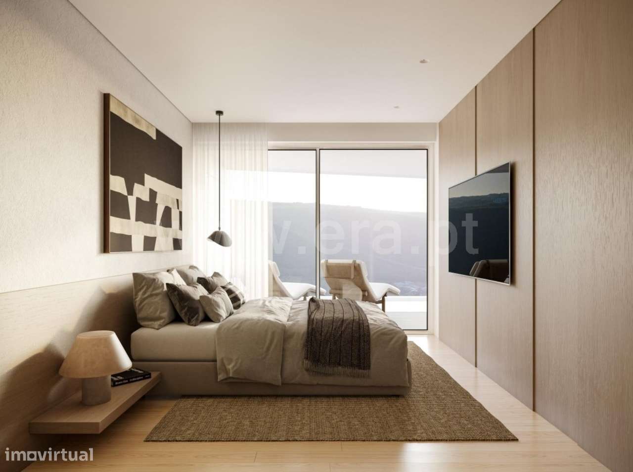 Moradia V3, Vista Mar, Carvoeira-11