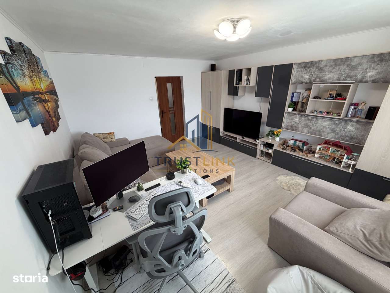 Apartament 3 camere decomandat 83 mp Oseaseu Alexandriei Mrgeanului