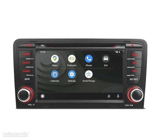 AUTO RADIO GPS 2DIN ANDROID 12 OCTA-CORE PARA AUDI A3 8P 8PA 03-12 USB GPS TACTIL 7" HD - 8