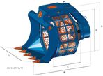 TREVIBENNE BVR 14e łyżka PRZESIEWAJĄCA 1570kg z dostawą i montażem DOZER - 3