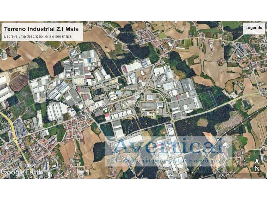Terreno Industrial ZI Maia com PIP aprovado para 6000m2 armazéns.-0