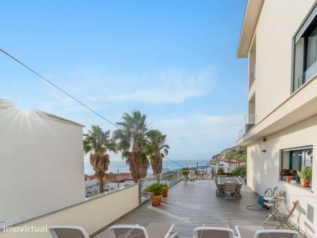 Apartamento T4 com Vista Mar, Terraço e Garagem na Nazaré-30