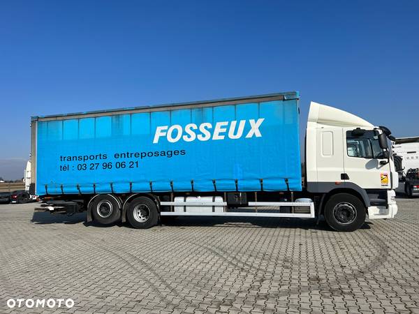 DAF CF 85 360 / EURO 5 / 6X2 / PODNOSZONA OŚ / PLANDEKA / FIRANA / Z FRANCJI / STAN BDB / / / - 3