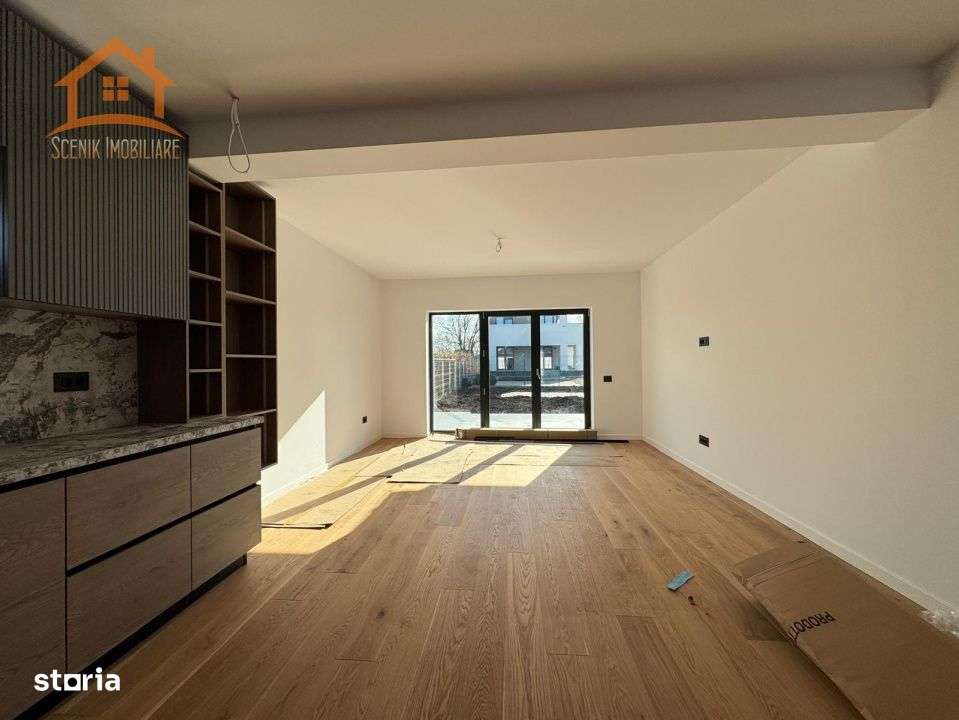 Casa noua, regim parter, mini cartier rezidential in Stupini-16