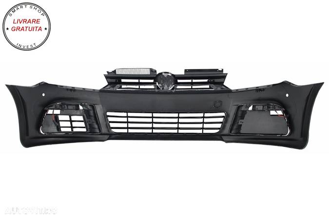 Bara Fata cu Faruri LED VW Golf VI 6 MK6 (2008-2013) R20 Look Cu PDC- livrare gratuita - 7