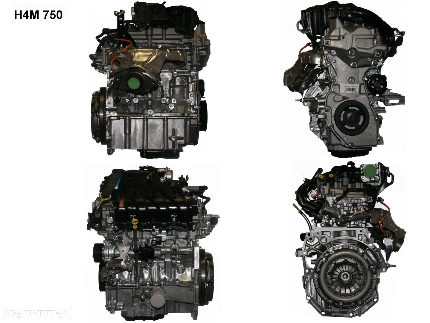 Motor Completo  Novo RENAULT Mégane 1.6 16v H4M 750 - 1