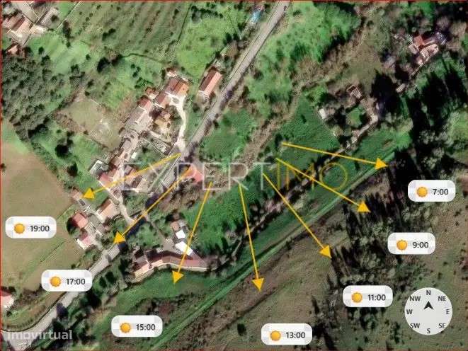 Terreno rústico com 4.600 m² junto à estrada nacional – A dos... - Grande imagem: 2/5
