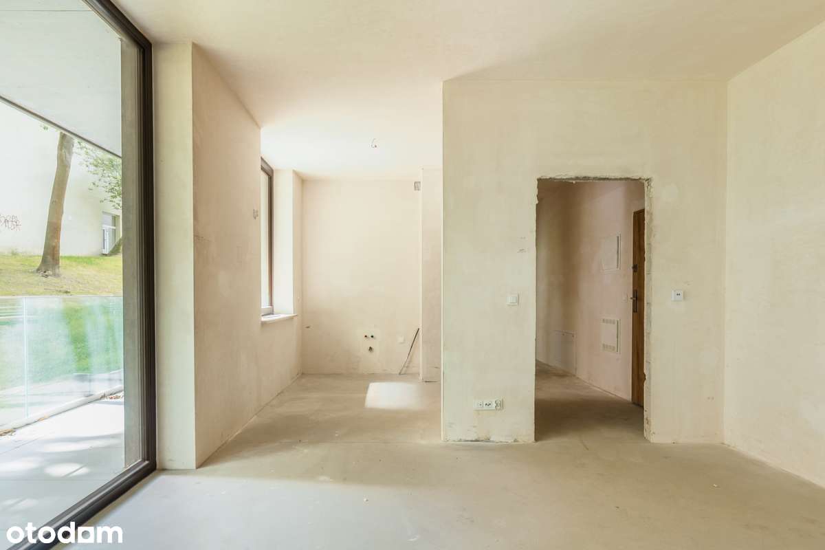 Cisza w centrum Lublina. 47 m² z dużym tarasem przy ul. Niecałej - Pełny obrazek: 3/13