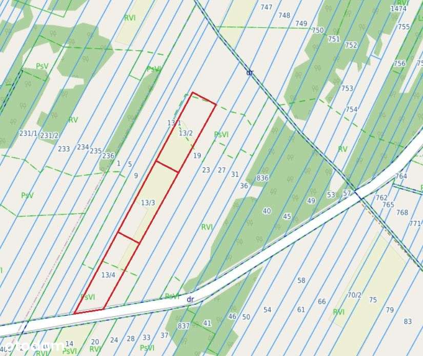 OKAZJA Działki, dostęp do drogi, media, blisko Warszawa 3x3000m2 - Pełny obrazek: 2/7