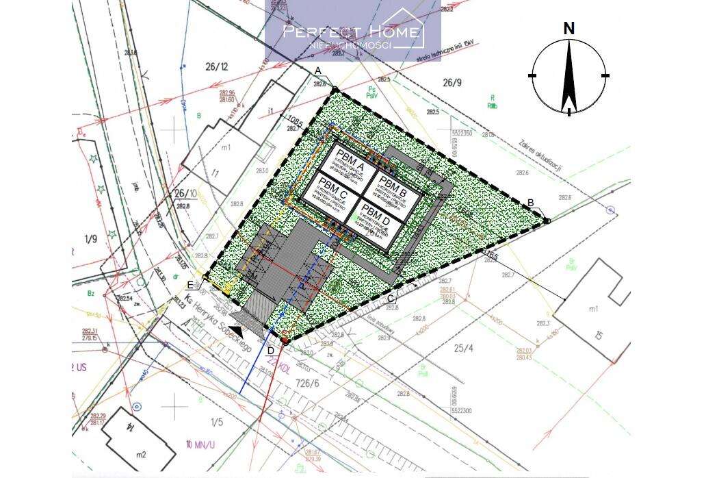 Pierściec działka inwestycyjna, z pozwoleniem na budowę.-5