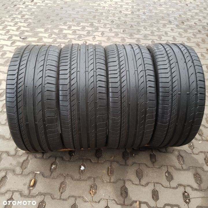 4x 275/45R19 Continental ContiSportContact 5 Komplet opon letnich Poznań - 1