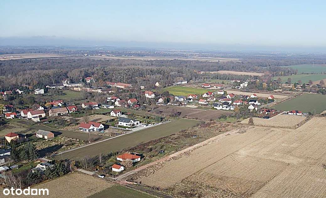 Działka budowlana 1350 m² – Sadowice k. Wrocławia, media-0