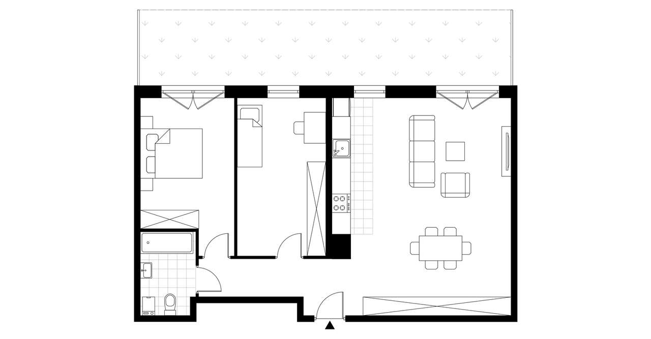 Nowe Tarnowo | mieszkanie 3-pok. | A15.4 - Pełny obrazek: 5/10