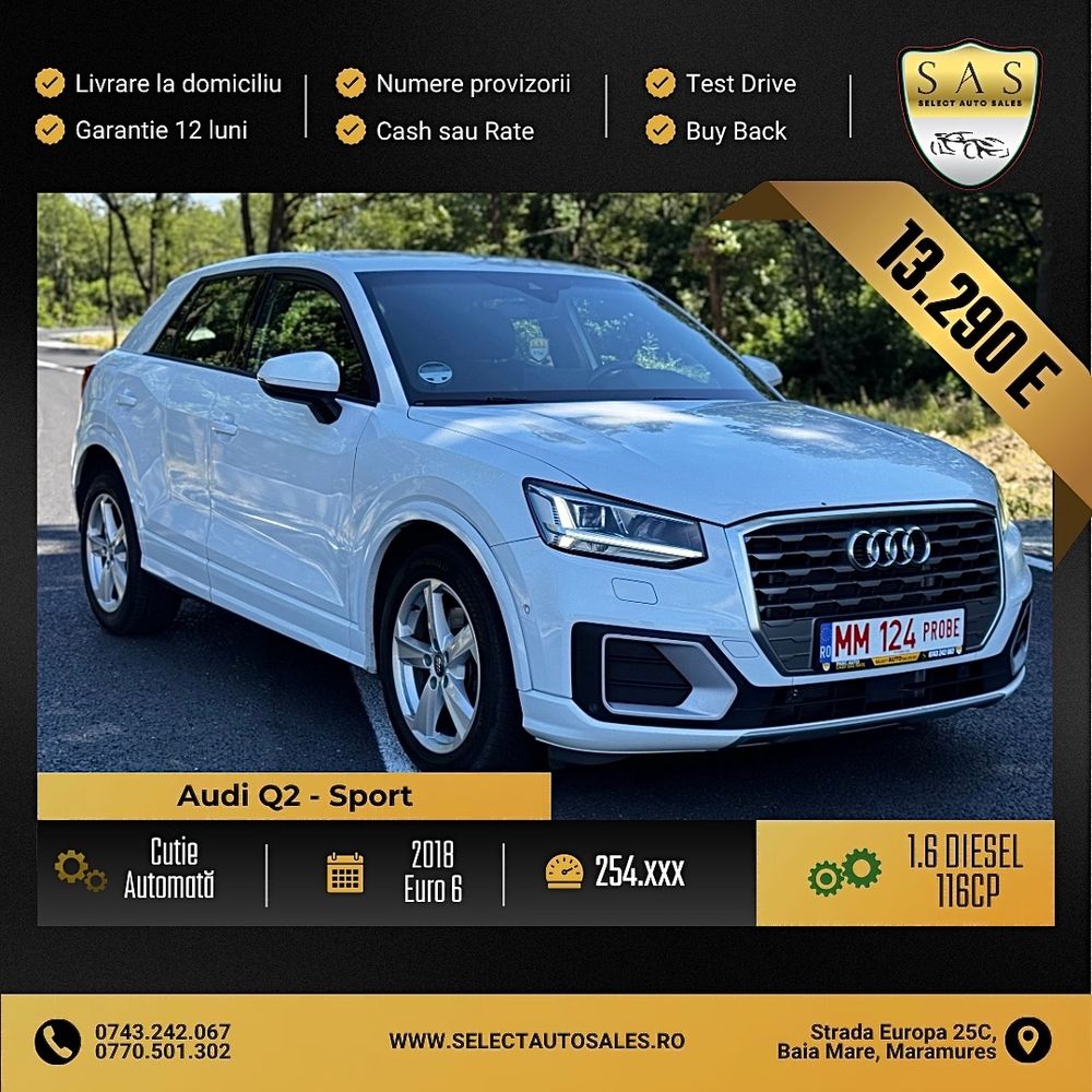 Audi Q2 1.6 TDI S tronic sport 2018