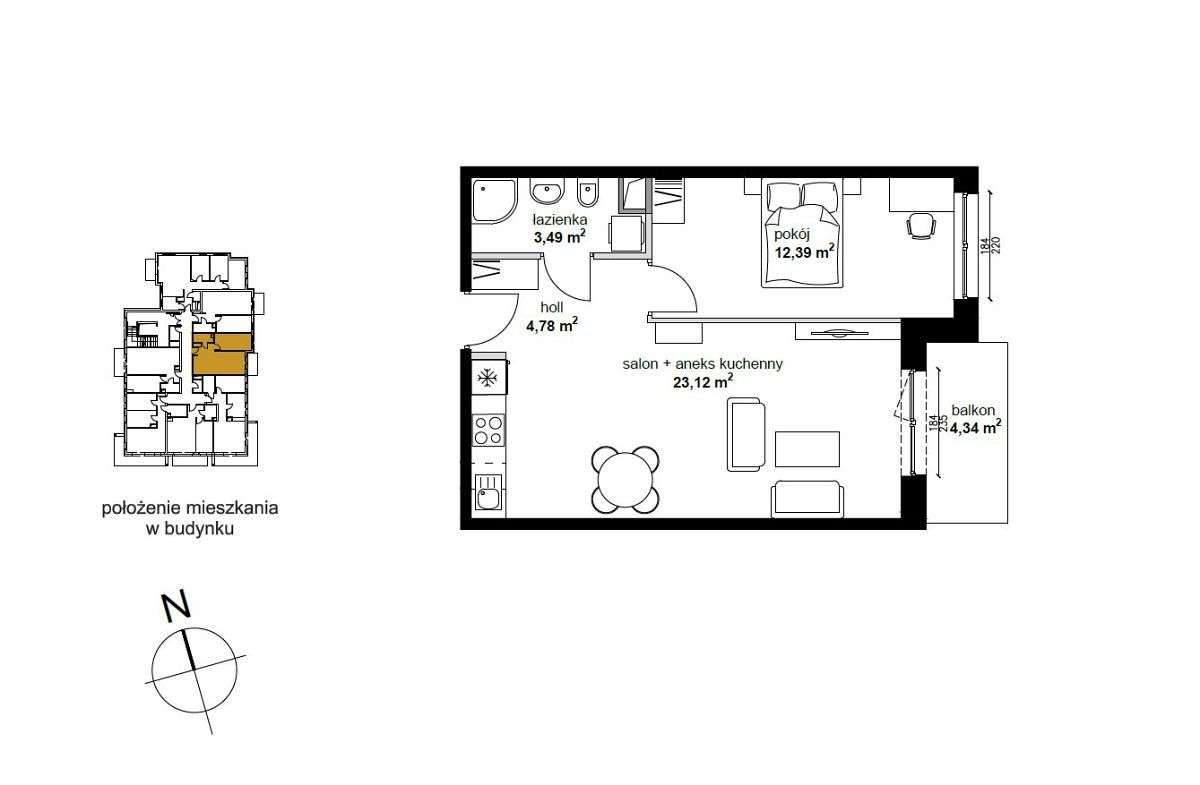 ul. Pagi / 2 - pokoje / Wieniawa Residence-10